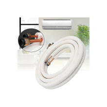 3meter Air Conditioner Pair Coil Tube 1/4in 3/8in Insulated Copper Wire Set Air Conditioner Parts R