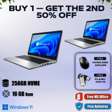 Buy 1 & Get 1 At 50% OFF - HP 840 G6 Core i5 16GB RAM 256GB SSD Windows 11 Pro - Refurbished