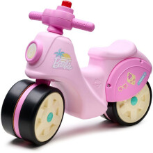 Draisienne - Geräuschlose Räder - FALK - Barbie Scooter für das frühe Alter - Recycelter Kunststoff - Lenker mit Richtungskontrolle - Rosa