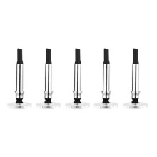 5 Piezas Universal Stylus Pen Disco Transparente Pantalla Capacitiva LáPiz TáCtil Punta de Repuesto Dibujo Escritura Nib Cabezal de LáPiz