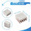 50pcs 9*9*5mm  Aluminium Heatsink For IC LED Chipset RAM 6