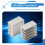 50pcs 9*9*5mm  Aluminium Heatsink For IC LED Chipset RAM 5
