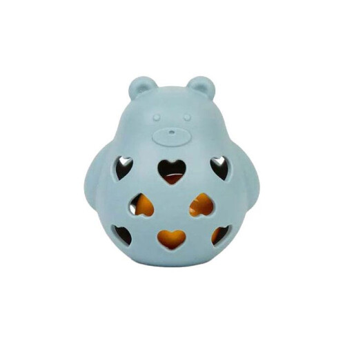 hochet bébé ours au miel silicone multicolore