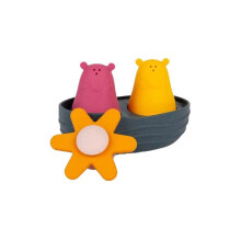 set di giocattoli da bagno sensoriali - giocattoli d'acqua in silicone colorato