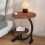 Side Table C Shaped for Sofa Coffee End Tables for Living Room Bedside Tables 3