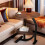Side Table C Shaped for Sofa Coffee End Tables for Living Room Bedside Tables 4
