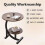 Side Table C Shaped for Sofa Coffee End Tables for Living Room Bedside Tables 5