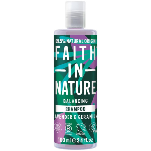 Faith In Nature Lavender & Geranium Balancing Shampoo 100ml