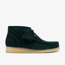 (Standard, 10.5 (Adults')) Wallabee Boot Forest Green Wev