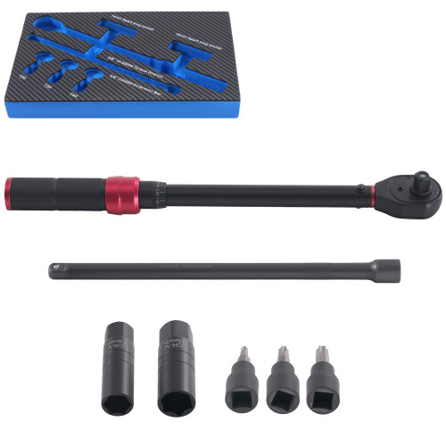 Clé Dynamométrique Clic 3/8" 10-60Nm for Auto Moto + Accessoires Complets 2