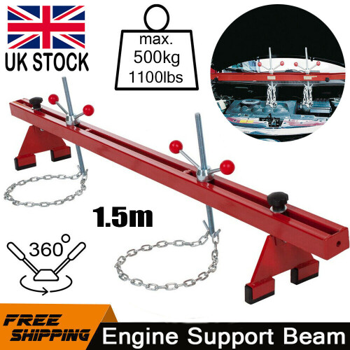 Engine Support Beam Max 500Kg Automotive Engine Beam Support Bar Lifting Motor