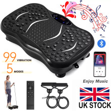 Vibration Plate Exercise Machine Whole Body Workout Massager Fitness Machine