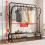 3in1 Double Clothes Rail Hanging Rack Garment Display Stand Storage Shelf 4