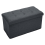 Folding Ottoman Storage Box Pouffe Seat Stool Home Chair Footstool Bench 3