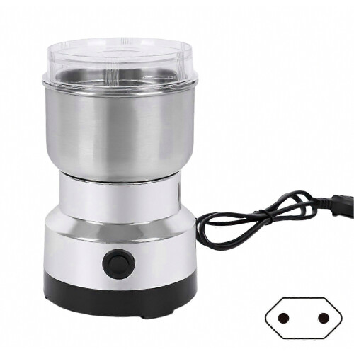 Processed Electric Coffee Bean Grinder - Compact USB Charging Herb Mill for Home & Office Use
