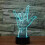 Romantic 3D I Love You Sign Language Table Desk Lamp with Touch-Sensitive Night Light 1