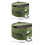 Round Wreath Storage Container: Large Capacity Bag for Home Decor Storage 3