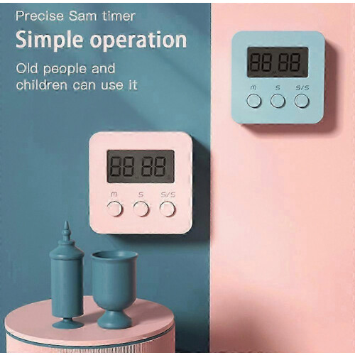 Digital Timer: Reminder, Baking, Exam Study & Fitness Timer - Electronic Timer for Students 1