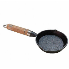 Mini Pancake Pan Non Stick Surface Fast Heat Conduction Practical Design for Hiking Camping 1Set