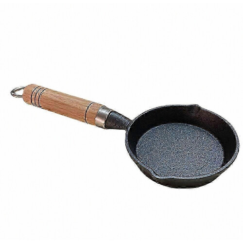Mini Pancake Pan Non Stick Surface Fast Heat Conduction Practical Design for Hiking Camping 1Set