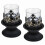 2 Pcs Retro Candlestick Tabletop Candle Holders 1
