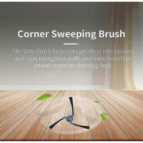 6PCS Replacement Parts Side Brush For Eufy X10 Pro Omni 1
