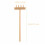 Zen Mini Rakes Sandbox Rake για δημιουργική χρήση DIY, σετ 6 τεμαχίων από κίτρινο πλαστικό 2