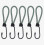 5 Pieces Bungee Hook, Tarp Bungee Hook Elastic Bungee Cords Camping With Hook, Bungee Strap For Tarps 1