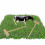 Zen Mini Rakes Sandbox Rake για δημιουργική χρήση DIY, σετ 6 τεμαχίων από κίτρινο πλαστικό 5