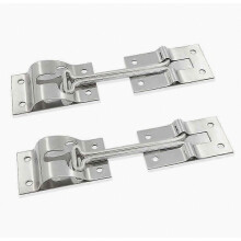 2Pcs 4 inch Stainless Steel T-Style Door Holder Entry Door Trailer suitable for RV Trailer Exterior Door Hol