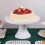 Cake Stand Stable Non-slip Plastic Wave Design Dessert Display Plate for Wedding 5
