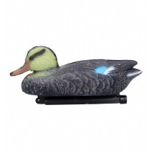 Drijvende eendenlokvogel, simulatie van de jacht op eend, voor tuin, zwembad, erf of meer, decoratie 26x11,5cm, vrouwtje