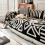 Sofaschutzhülle mit geometrischem Muster, modische und bequeme Sofadecke, Klavierabdeckung 4