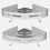 Tier Silver Triangular Shower Caddy, No Drilling Kitchen Accessories, Rust Resistant Hanging Shower Holder 1
