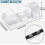 60-Piece Cable Organizers with Robust Self-Adhesive Pads for Electrical Tidiness 2