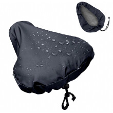 2 Pcs Waterproof Bike Seat Rain Cover With Drawstring, Mountain Bike Saddle Cover Bicycle Seat Rain Dust Cover Protective Accessories New