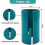 4 Pack Portable Sliding Wrapping Paper Roll Cutter for Gift Wrapping 2