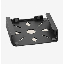 Bureauhouder voor Mac Mini beschermhoes, koeling, verticale standaard, wandmontage/tafelstandaard