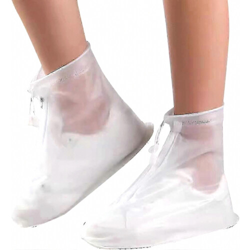 Copriscarpe resistente e riutilizzabile (25-33 cm) per esterni, impermeabile e antipioggia. 1