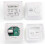 Voltage 16A manual Line Electric Floor heating Thermostat with sensor Energy Saving control 5