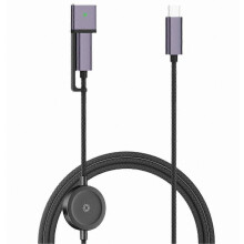 3-in-1 oplaadkabel - Snelle PD-voedingskabel compatibel met laptops en smartwatches