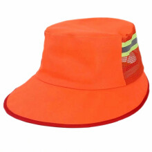 Lightweight Polyester Reflective Hat with High Visibility Side Accents for Daily Walking, Commuting, and Outdoor Wear