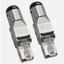 RJ45 Cat8 CAT7 CAT6A Ethernet konektor Pozlátený konektor Tienený Ethernet konektor Náhradné príslušenstvo