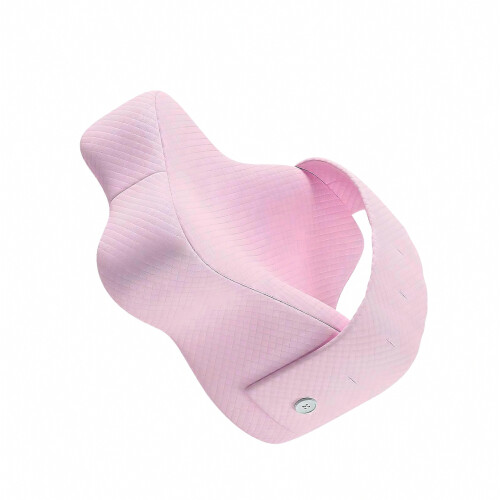 High Density Support Pillow For Legs Offering comfortable Side Sleeping And Back Tension Alleviation  Pink