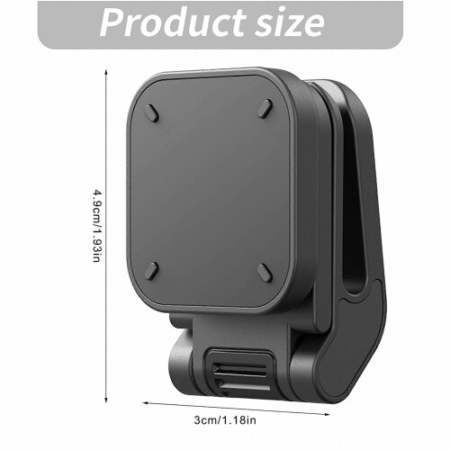 Hat Bracket Secure Brim Mount Clip For 360 Cameras Featuring Secure Hold And Smooth Angle Adjustment 2