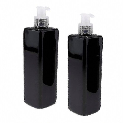 Lot de 2 flacons-pompes vides pour lotion de 500 ml