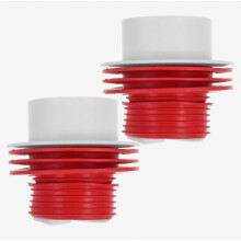 2Pcs PVC Sink Drain Covers for Clog Prevention
