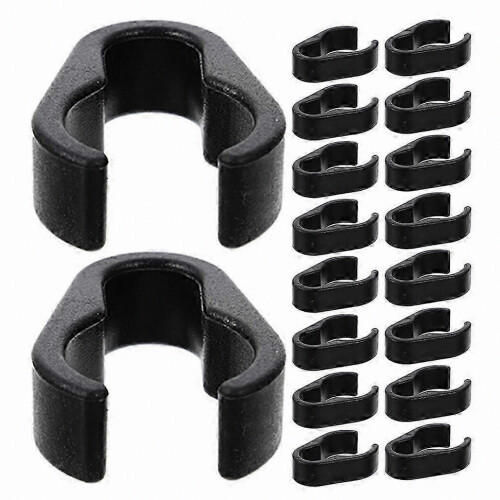 50Pcs Universal Microphone Cable Clamps Set 2