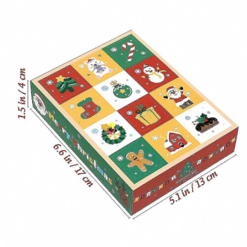 10Pcs Christmas Candy Gift Packaging Boxes 1