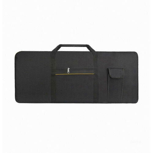 Protective 61 Key Electric Keyboard Bag with Ample Accessory Storage and Waterproof Scratch Protection Music Bag